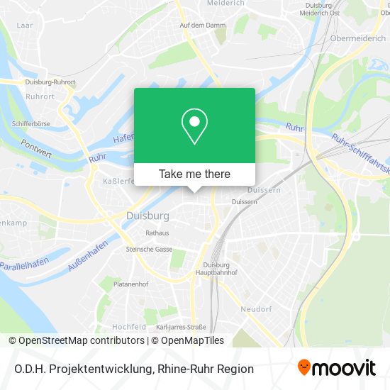 O.D.H. Projektentwicklung map