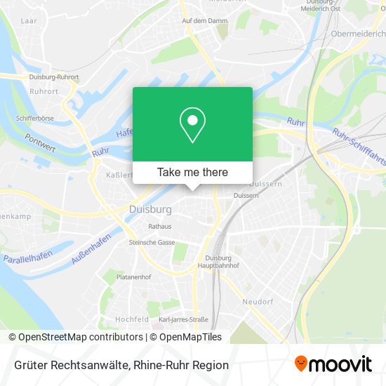 Grüter Rechtsanwälte map