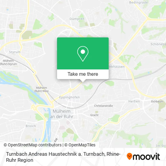 Карта Turnbach Andreas Haustechnik a. Turnbach