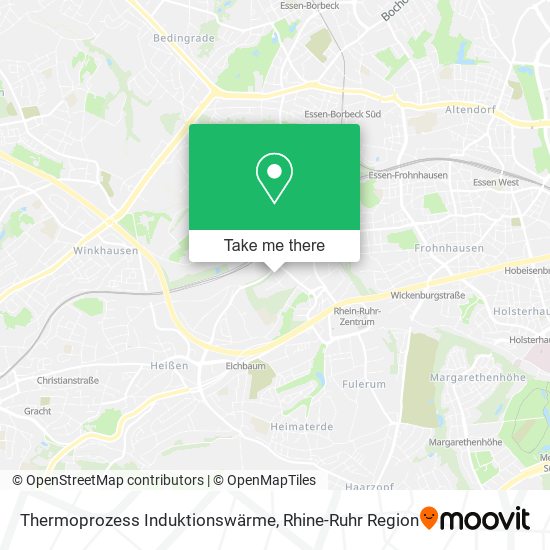 Thermoprozess Induktionswärme map