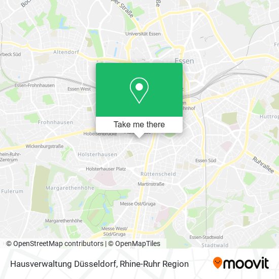 Карта Hausverwaltung Düsseldorf