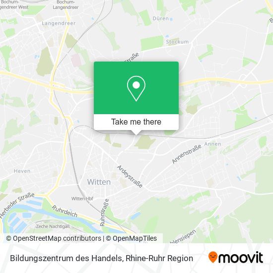Bildungszentrum des Handels map