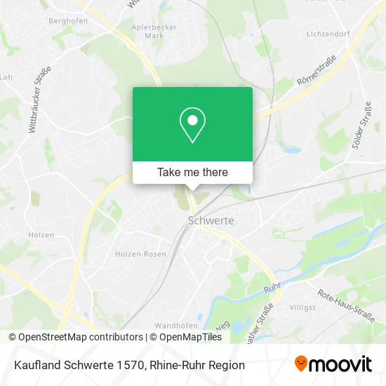 Карта Kaufland Schwerte 1570