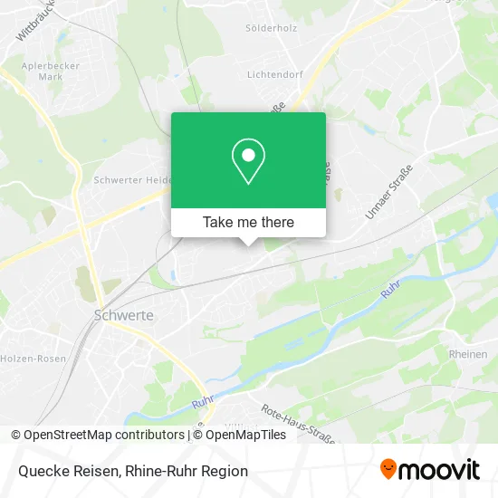 Карта Quecke Reisen