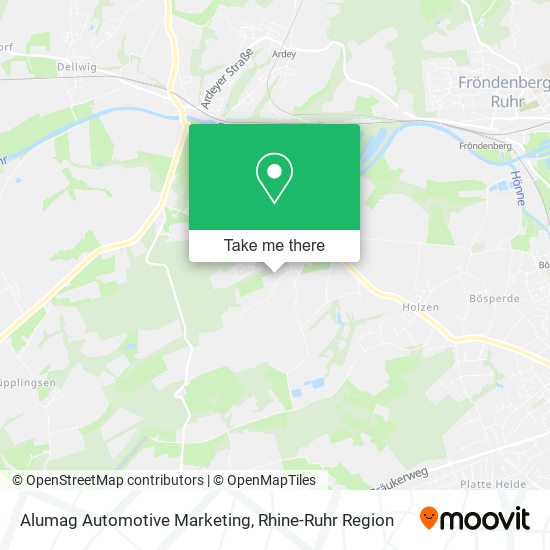 Alumag Automotive Marketing map