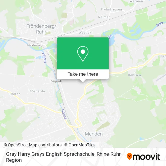 Карта Gray Harry Grays English Sprachschule