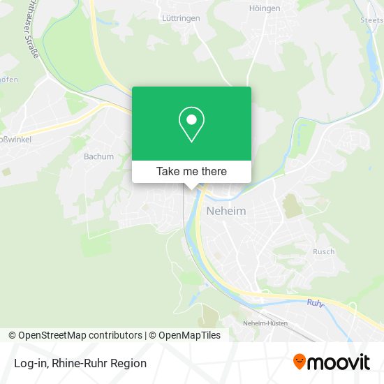 Карта Log-in