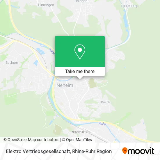 Карта Elektro Vertriebsgesellschaft