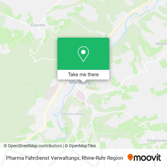 Pharma Fahrdienst Verwaltungs map