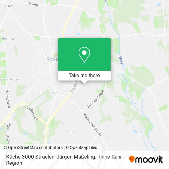 Küche 3000 Straelen, Jürgen Maßeling map