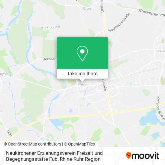 Neukirchener Erziehungsverein Freizeit und Begegnungsstätte Fub map