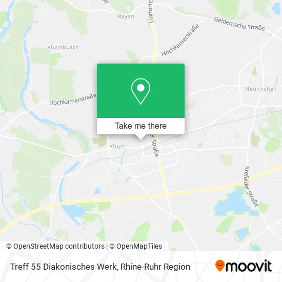 Карта Treff 55 Diakonisches Werk