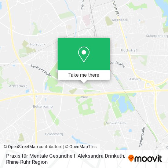 Praxis für Mentale Gesundheit, Aleksandra Drinkuth map