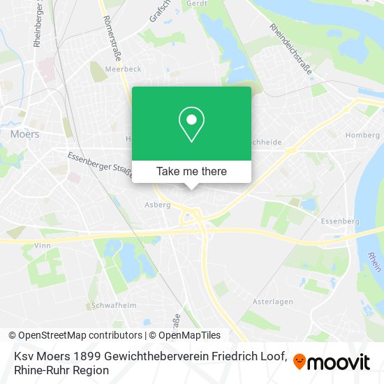 Ksv Moers 1899 Gewichtheberverein Friedrich Loof map