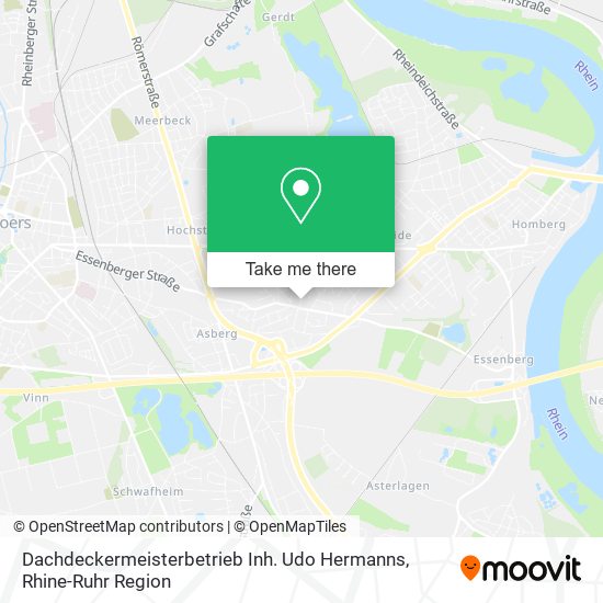 Dachdeckermeisterbetrieb Inh. Udo Hermanns map