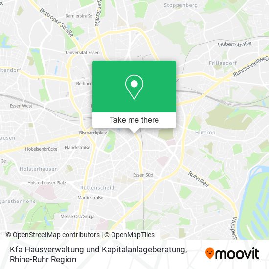 Kfa Hausverwaltung und Kapitalanlageberatung map