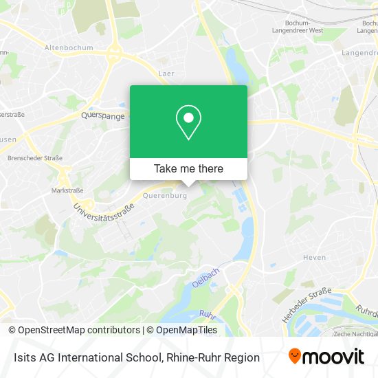 Isits AG International School map