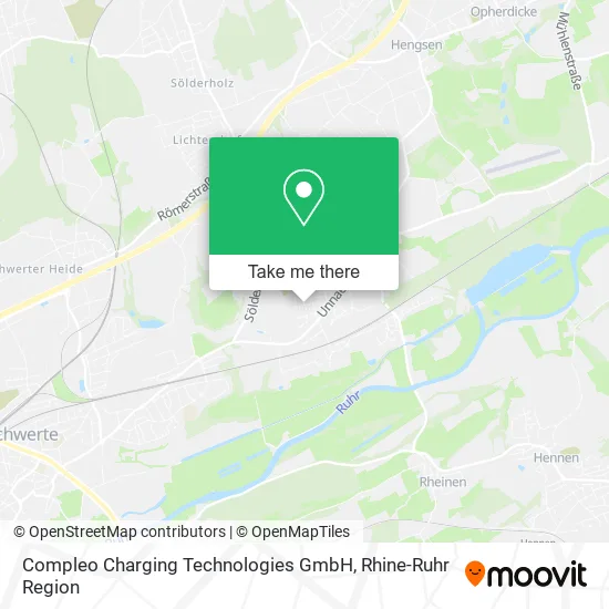 Карта Compleo Charging Technologies GmbH