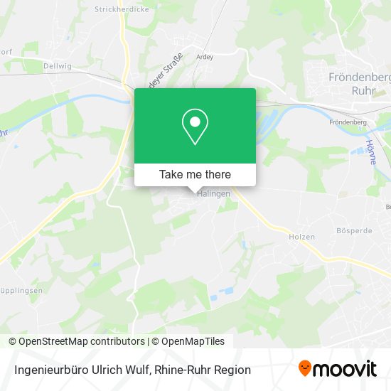 Ingenieurbüro Ulrich Wulf map