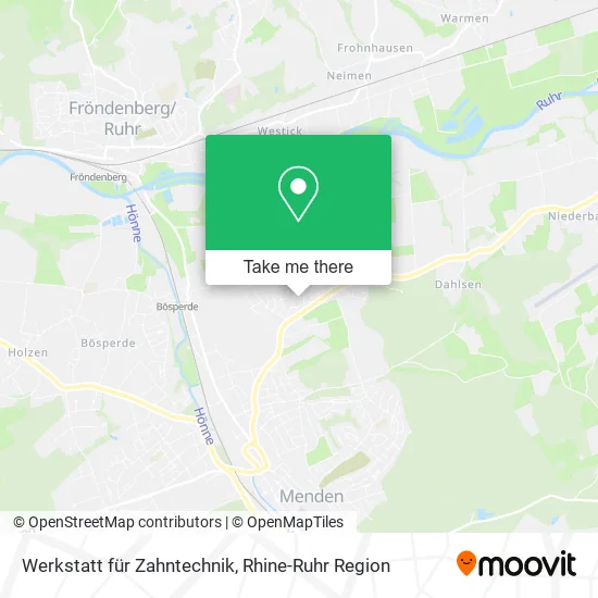 Карта Werkstatt für Zahntechnik