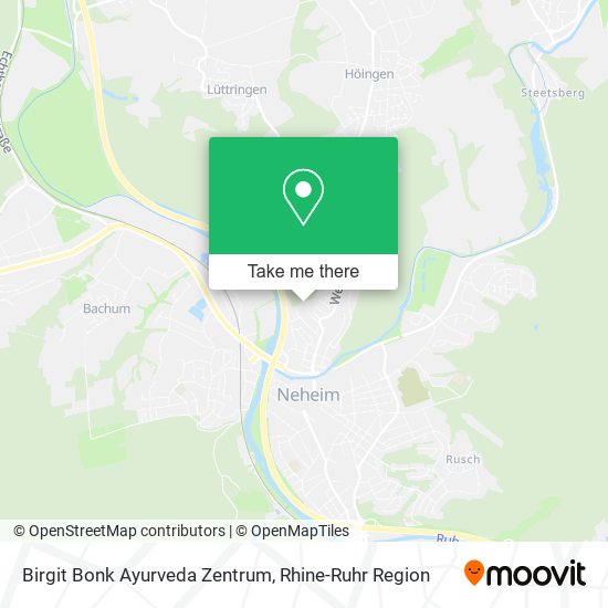 Birgit Bonk Ayurveda Zentrum map