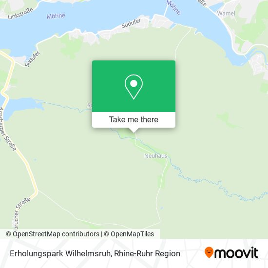 Erholungspark Wilhelmsruh map