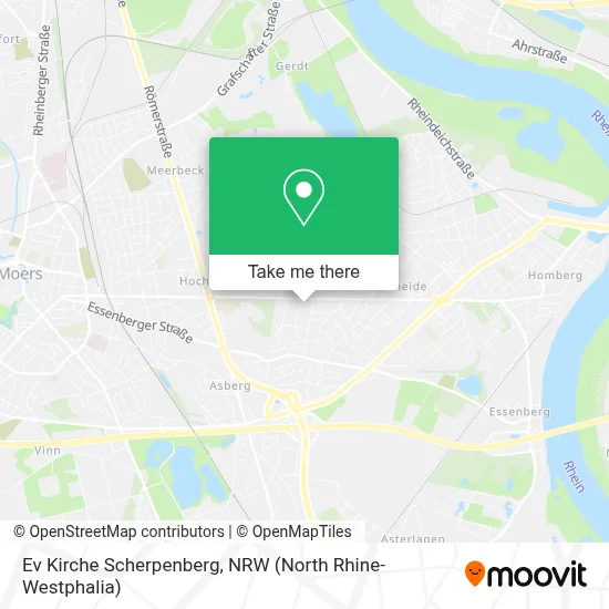 Ev Kirche Scherpenberg map