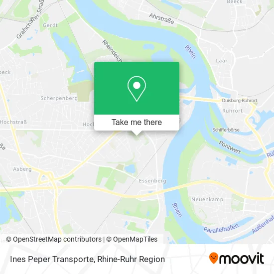 Карта Ines Peper Transporte