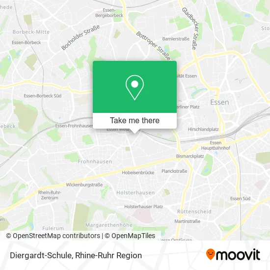 Карта Diergardt-Schule