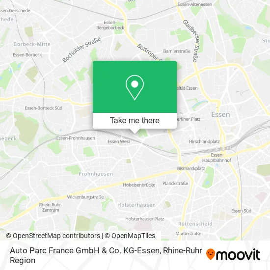 Auto Parc France GmbH & Co. KG-Essen map