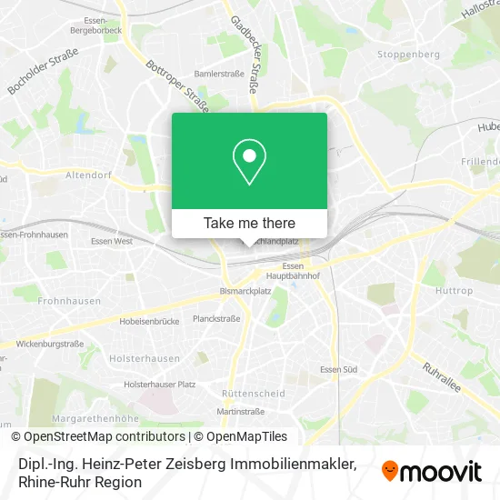 Карта Dipl.-Ing. Heinz-Peter Zeisberg Immobilienmakler
