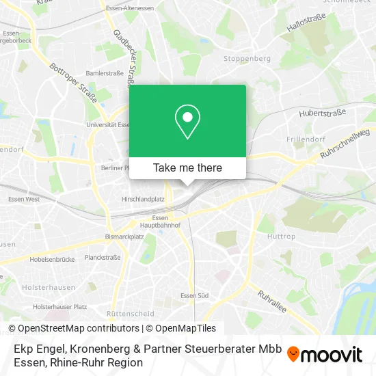 Карта Ekp Engel, Kronenberg & Partner Steuerberater Mbb Essen