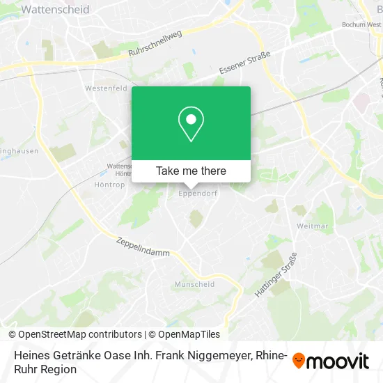 Карта Heines Getränke Oase Inh. Frank Niggemeyer