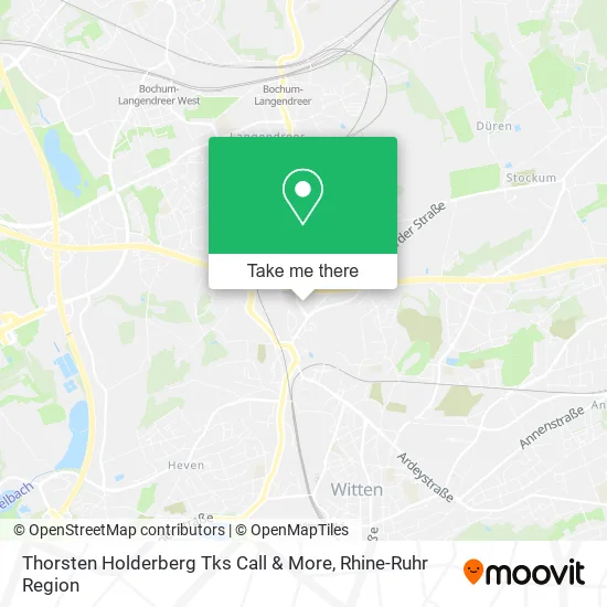 Карта Thorsten Holderberg Tks Call & More