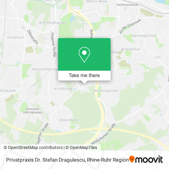 Карта Privatpraxis Dr. Stefan Dragulescu