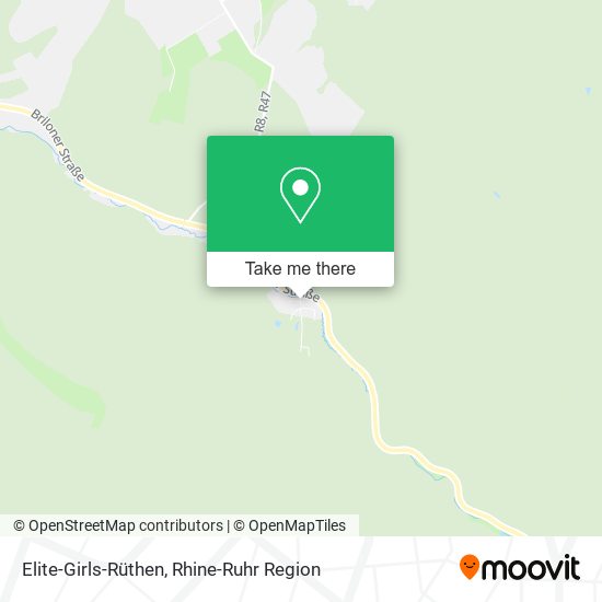 Elite-Girls-Rüthen map