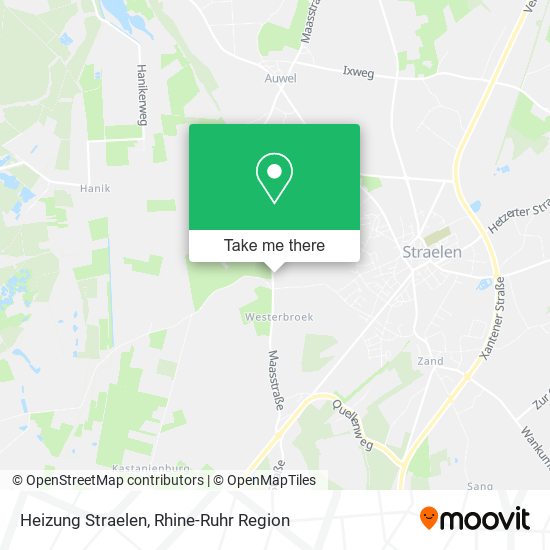 Heizung Straelen map