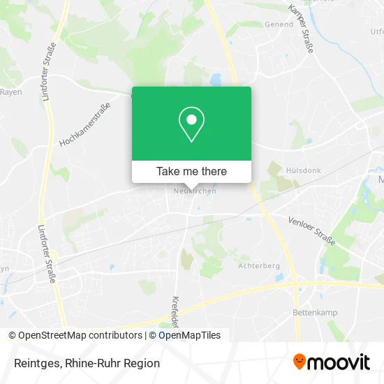Карта Reintges