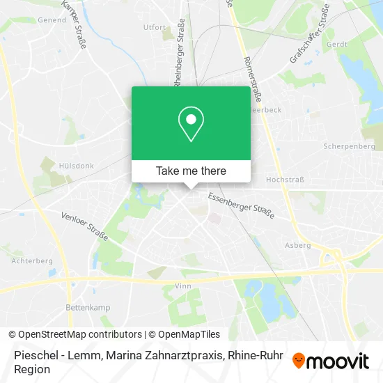 Карта Pieschel - Lemm, Marina Zahnarztpraxis