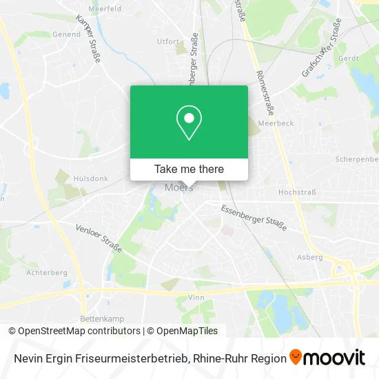 Карта Nevin Ergin Friseurmeisterbetrieb