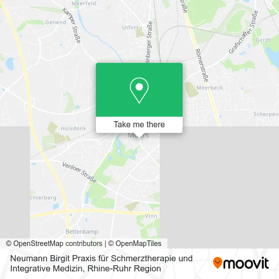 Карта Neumann Birgit Praxis für Schmerztherapie und Integrative Medizin