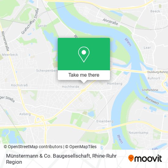Карта Münstermann & Co. Baugesellschaft
