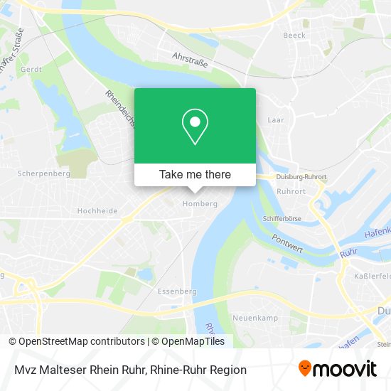 Mvz Malteser Rhein Ruhr map