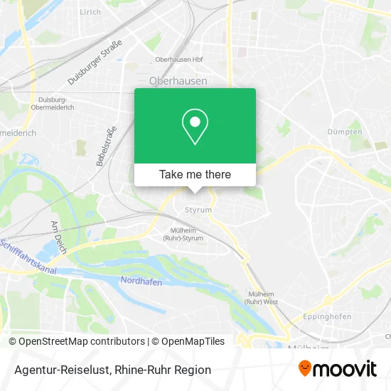 Карта Agentur-Reiselust