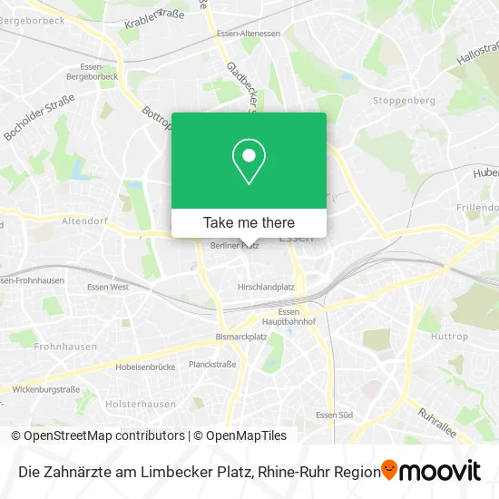 Карта Die Zahnärzte am Limbecker Platz