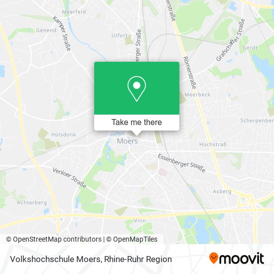 Карта Volkshochschule Moers