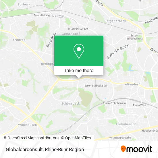 Карта Globalcarconsult