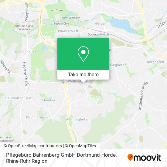 Pflegebüro Bahrenberg GmbH Dortmund-Hörde map