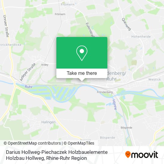 Darius Hollweg-Piechaczek Holzbauelemente Holzbau Hollweg map
