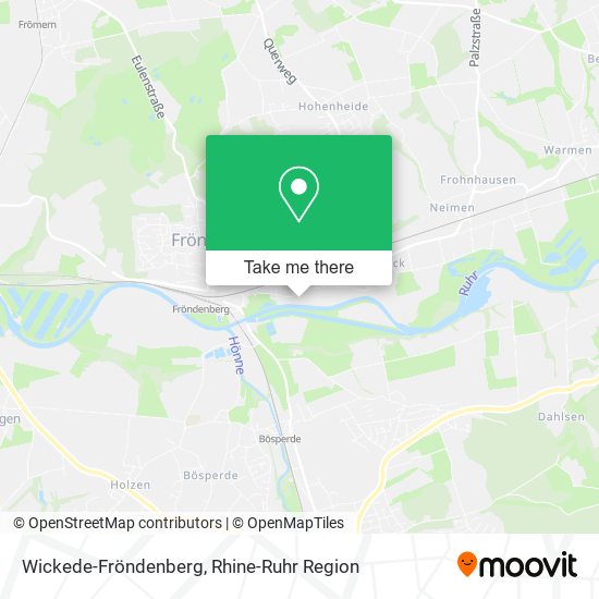 Wickede-Fröndenberg map